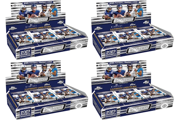 2023 Topps Chrome Composite Football Hobby Box (4x Lot)
