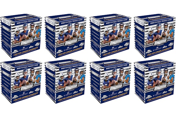 2023 Topps Chrome Composite Football Mega Box (8x Lote)