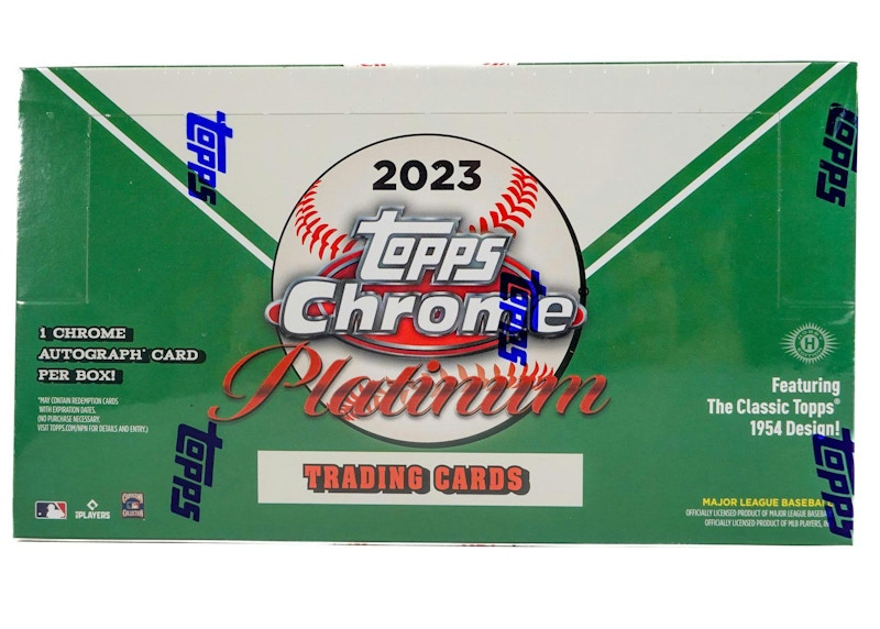 2023 Topps Chrome Platinum Anniversary Baseball Hobby Box - 2023 - JP