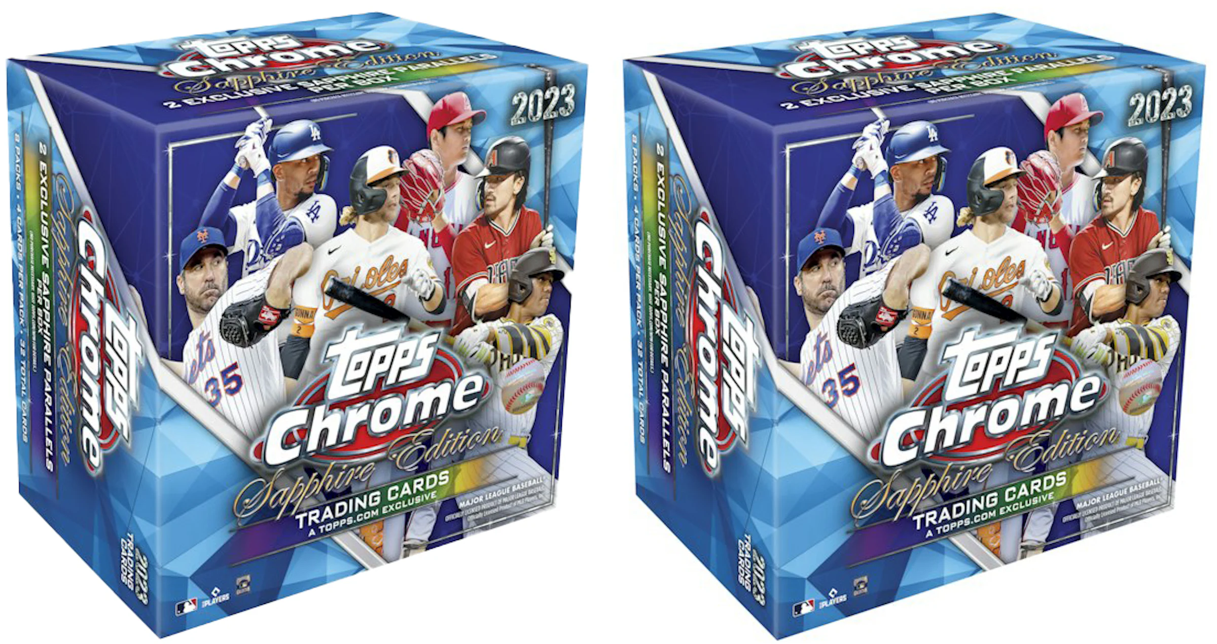 2023 Topps Chrome Logofractor Edition Baseball Mega Box - 2023 - US