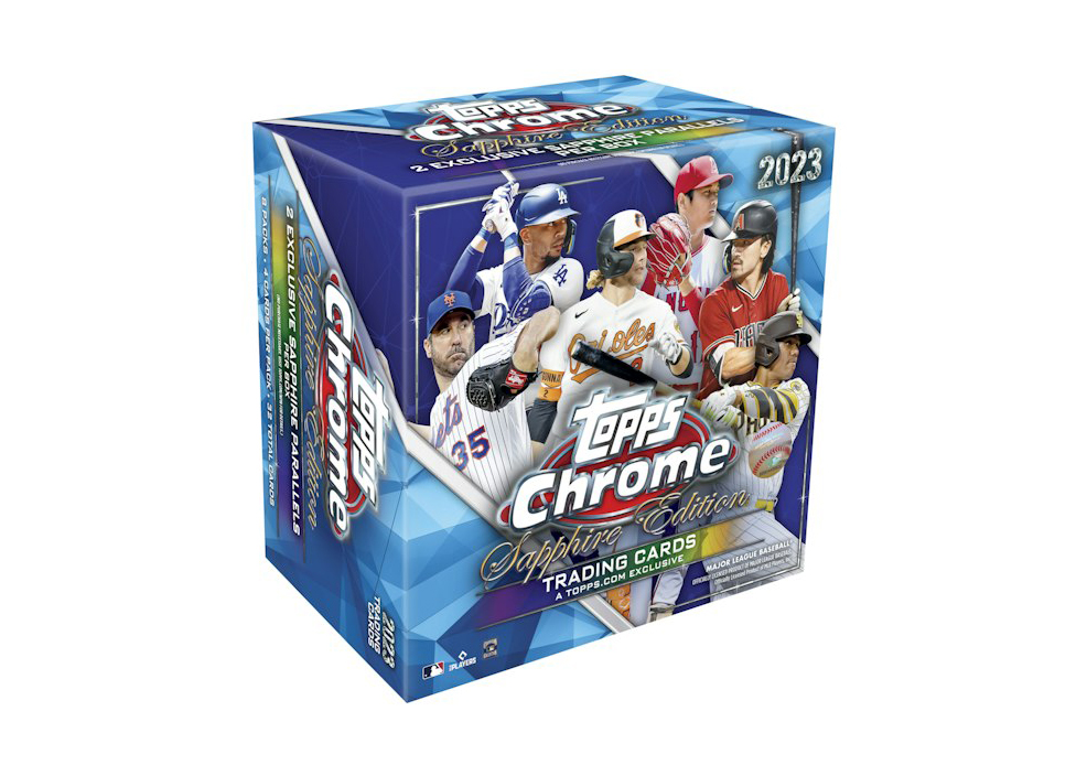 2023 Topps Chrome Sapphire Edition Baseball Hobby Box - 2023 - US