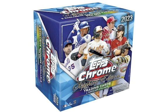 2023 Topps Chrome Sapphire Edition Baseball Hobby Box