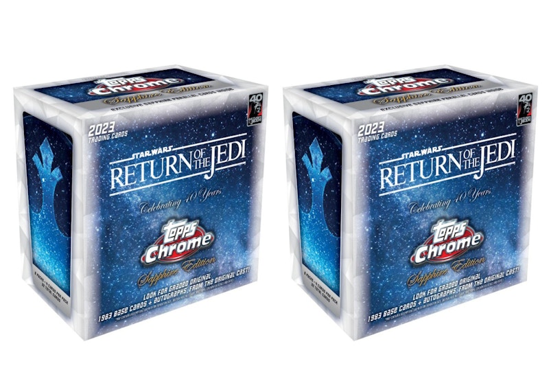 2023 Topps Chrome Star Wars Return of the Jedi 40th Anniversary