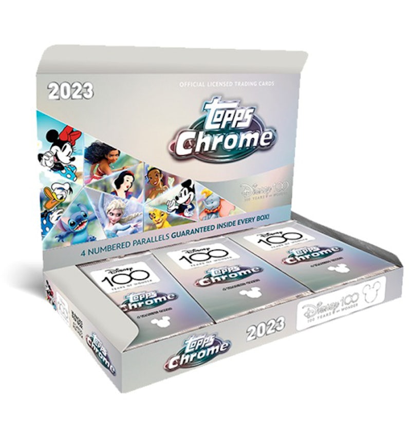 2023 Topps Disney 100 Chrome Hobby Box - 2023 - US 2023 Topps Disney 100 Chrome Hobby Box - 2023 - US