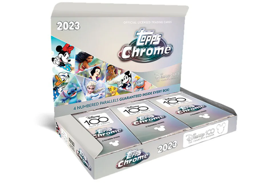 2025 Topps Disney 100 Chrome Hobby Box 2025 DE