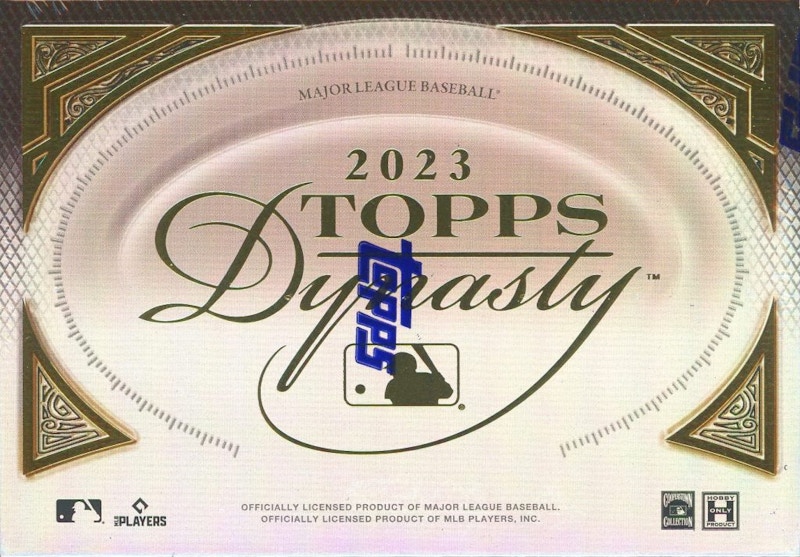 2023 Topps Dynasty Baseball Hobby Box