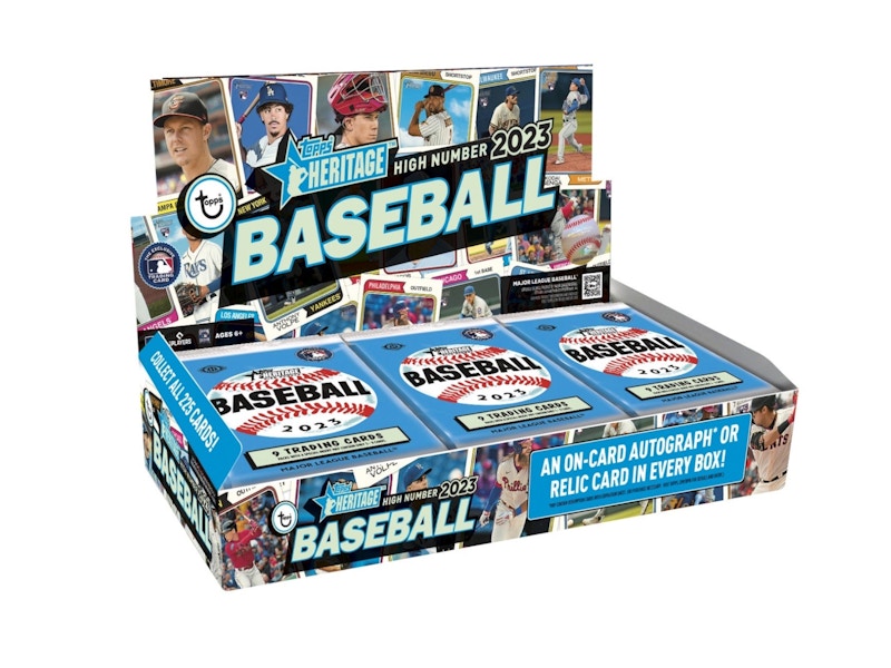 2023 Topps Heritage High Number Baseball Hobby Box