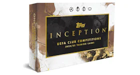 2023 Topps Inception UEFA Club Competitions Soccer Hobby Box