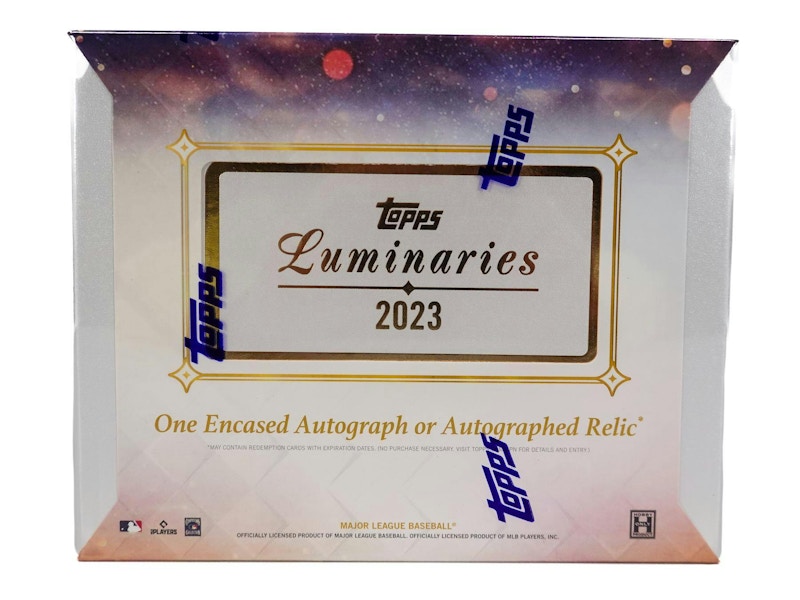 2023 Topps Luminaries Scatola per hobby da baseball