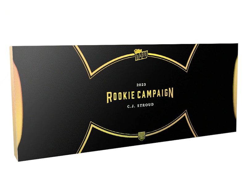 2023 Topps Now C.J. Stroud Rookie Campaign Football Autograph Box Set