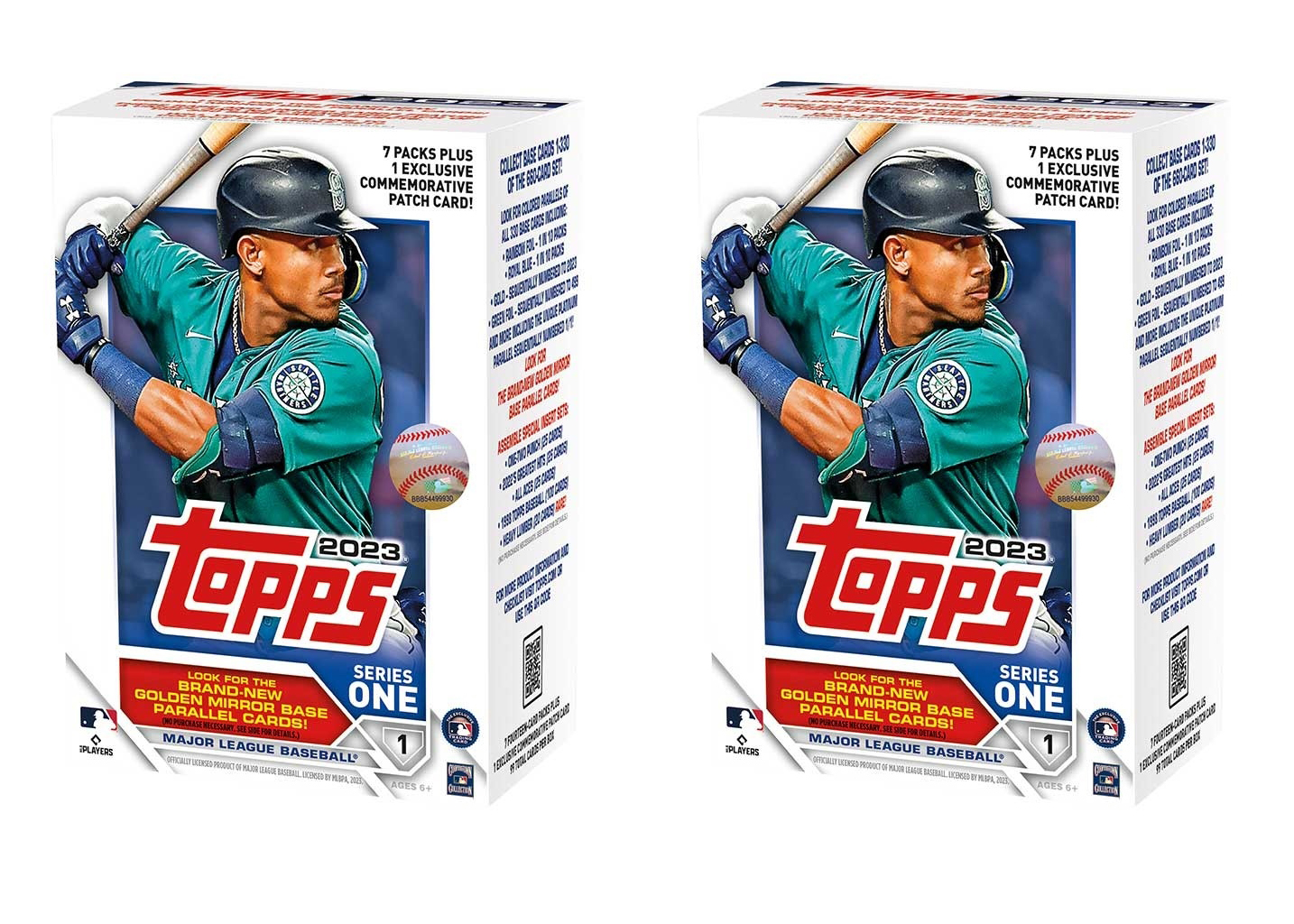 2023 Topps Series 1 Baseball Blaster Box 2x Lot