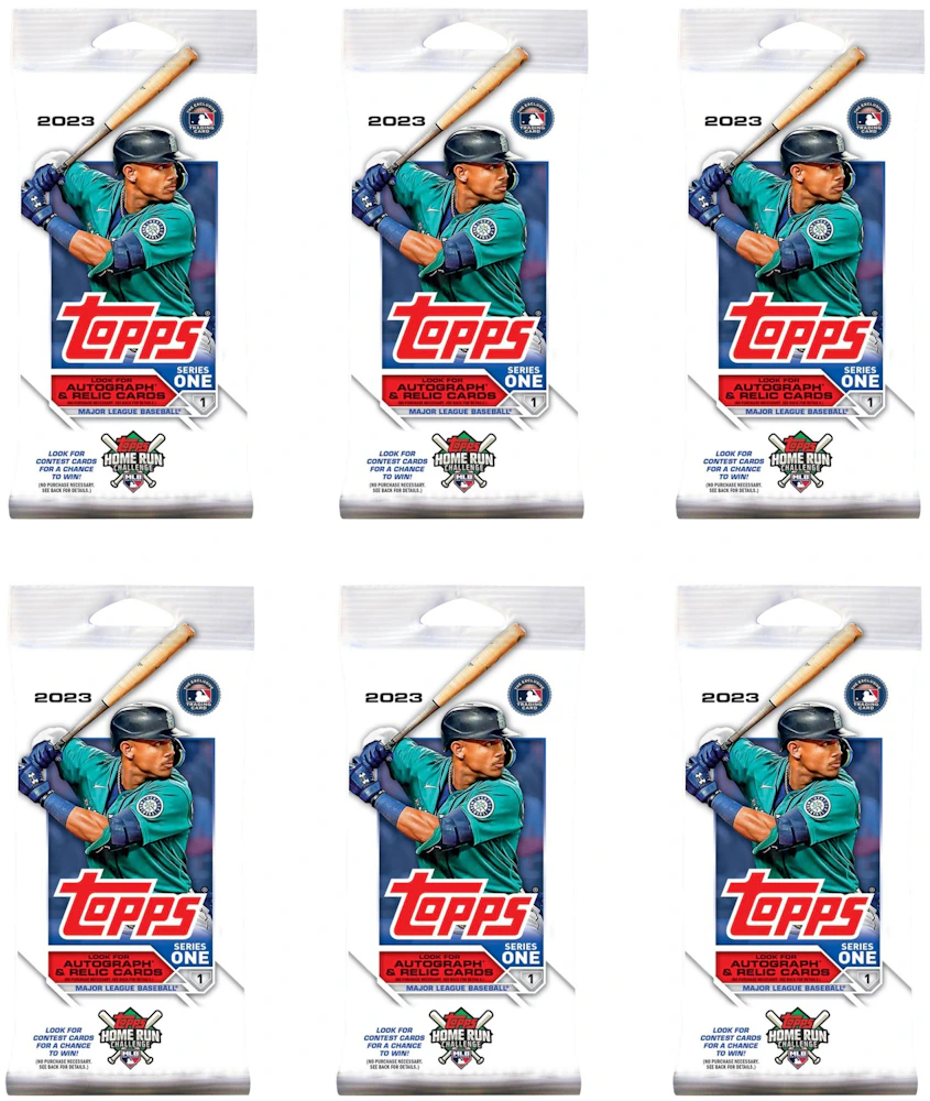 2023 Topps Series 1 Baseball Fat Pack (36 Cards) : Collectibles  & Fine Art
