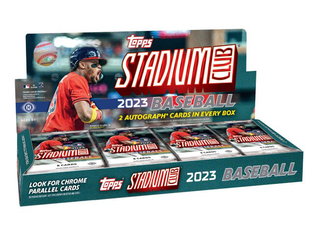 2023 Topps Stadium Club Baseball Hobby Box - 2023 - US