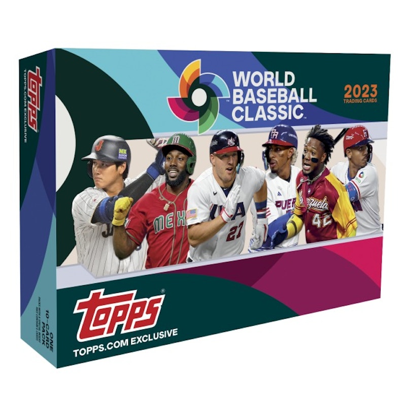 2023 Topps World Baseball Classic Baseball Hobby Box - 2023 - US