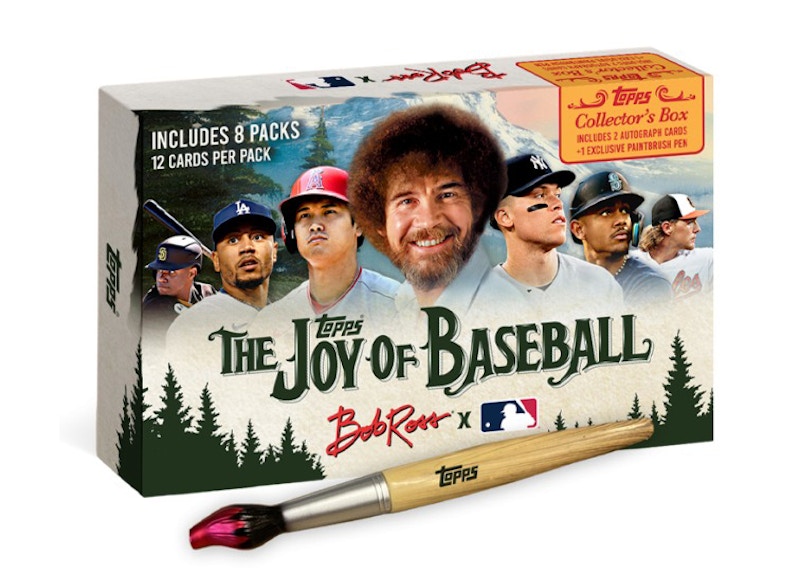 2023 Topps x Bob Ross The Joy of Baseball Collectors Box - 2023