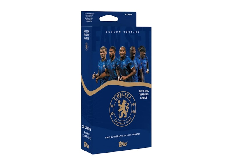 2024-2025 Topps Soccer Chelsea Fan Set