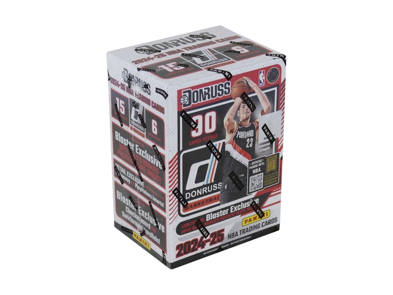 2024-25 Panini Donruss Basketball Sammelkarten Blaster-Box - 90 Karten Mit Rookie Cards
