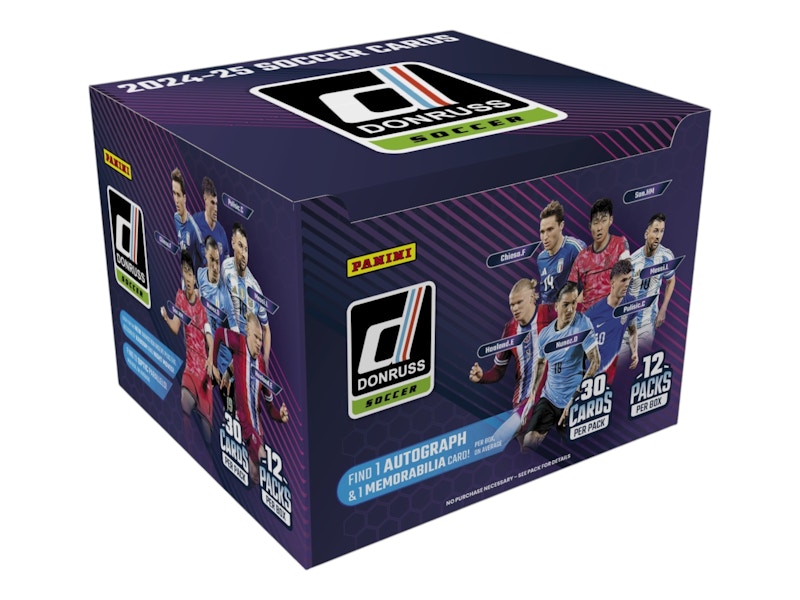 2024-25 Panini Panini Donruss Soccer Hobby Box - 2024-25 - JP
