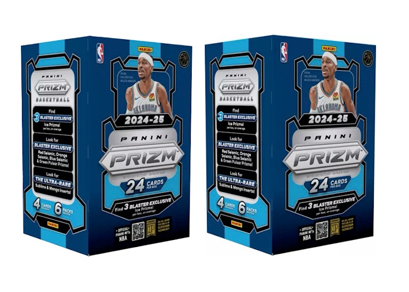 2024-25 Panini Prizm Basketball NBA Blaster Box 2x Lot - 2024-25 - JP