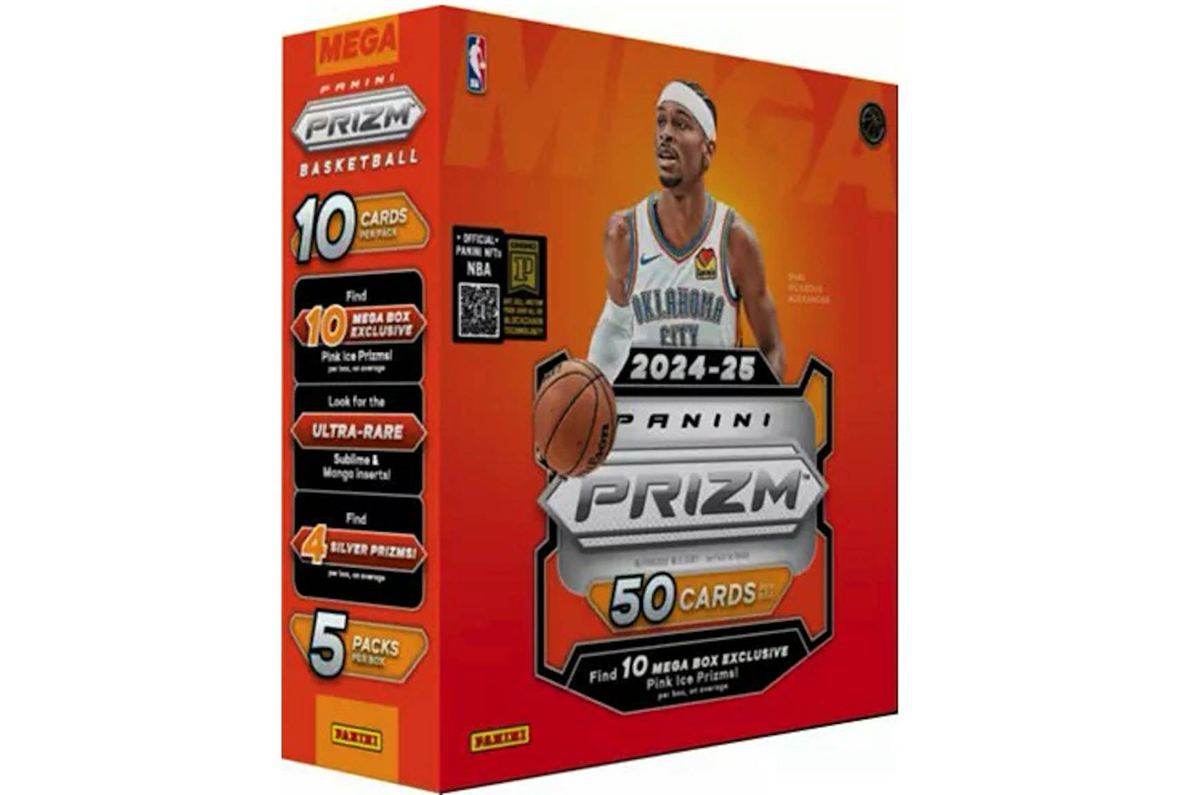 2024-25 Panini Prizm Basketball NBA Mega Box - 2024-25 - GB