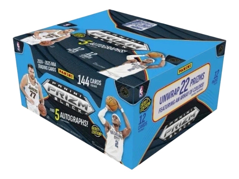 2024-25 Panini Prizm Black NBA FOTL (1st of the Line) Hobby Box