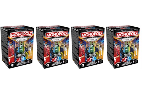 2024-25 Panini Prizm Monopoly NBA Blaster Black Box 4x Lot - 2024-25 - US 2024-25 Panini Prizm Monopoly NBA Blaster Black Box 4x Lot - 2024-25 - US