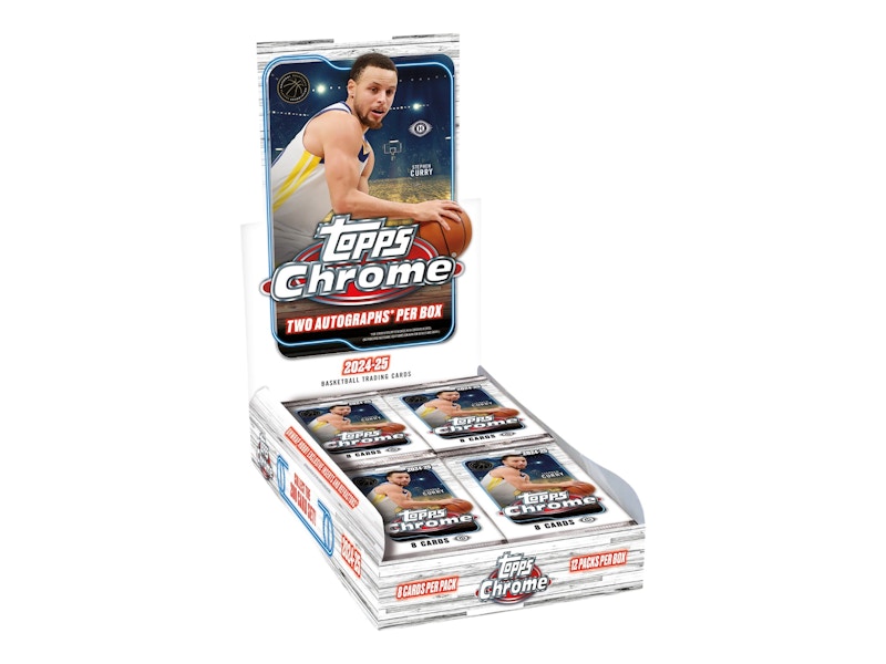 2024/25 Topps Chrome Basket Hobby Box