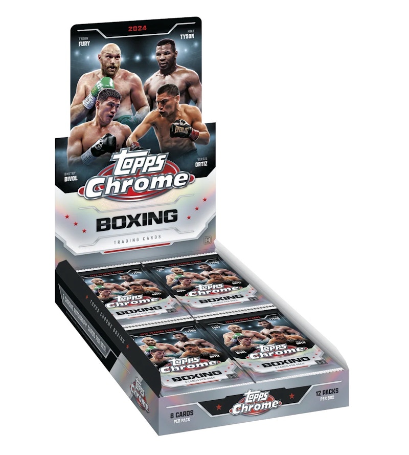 2024/25 Topps - Scatola cromata per hobby da boxe