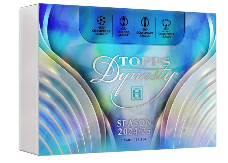2024-25 Topps Dynasty UEFA Club Competitions Hobby Box - 2024-25 - US