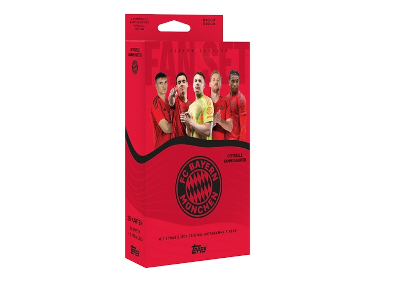 2024-25 Topps FC Bayern Munchen Team Set Box