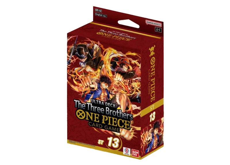 2024 Bandai One Piece Card Game The Three Brothers (ST 13) Ultra Deck