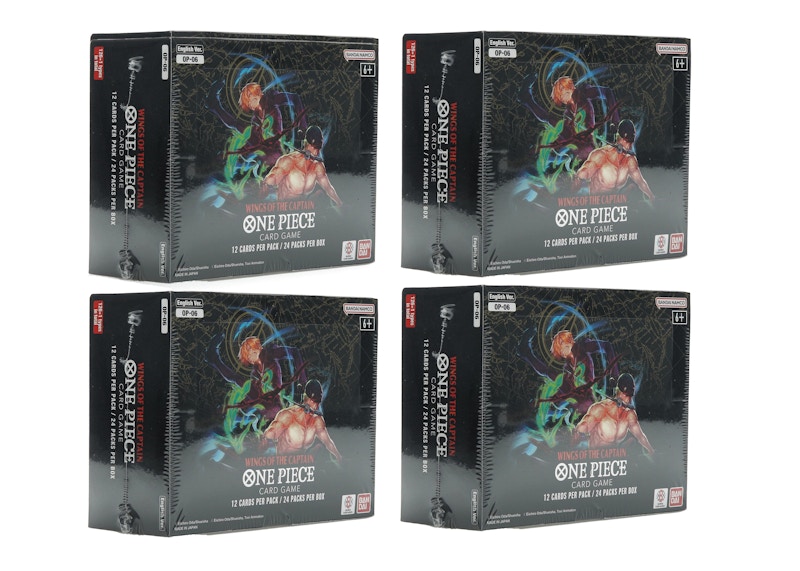 one piece booster box wings of the captain One Piece OP-06 Wings of the Captain Booster Box