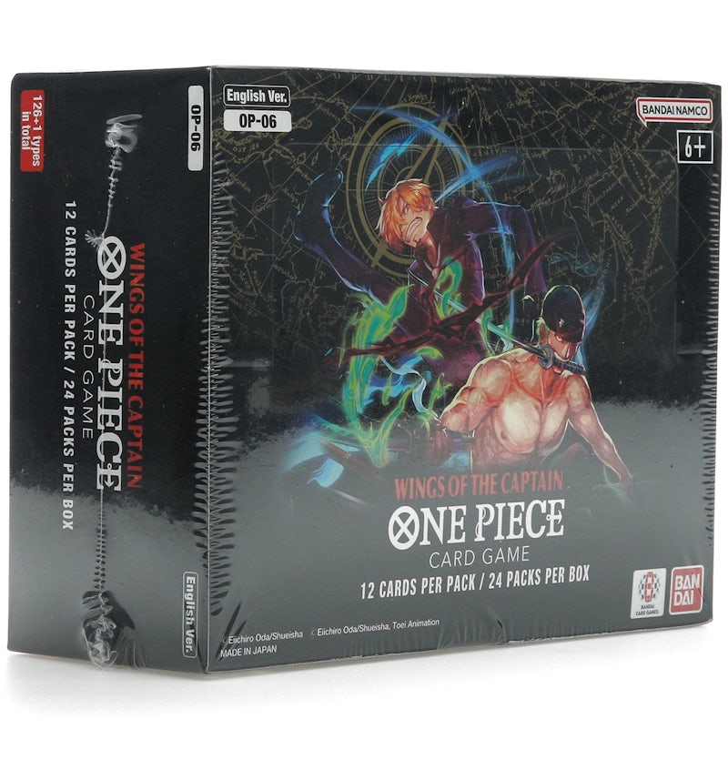 2024 Bandai One Piece Card Game Wings of the Captain Booster Box (OP-06) (English) - 2024 - US 2024 Bandai One Piece Card Game Wings of the Captain Booster Box (OP-06) (English) - 2024 - US