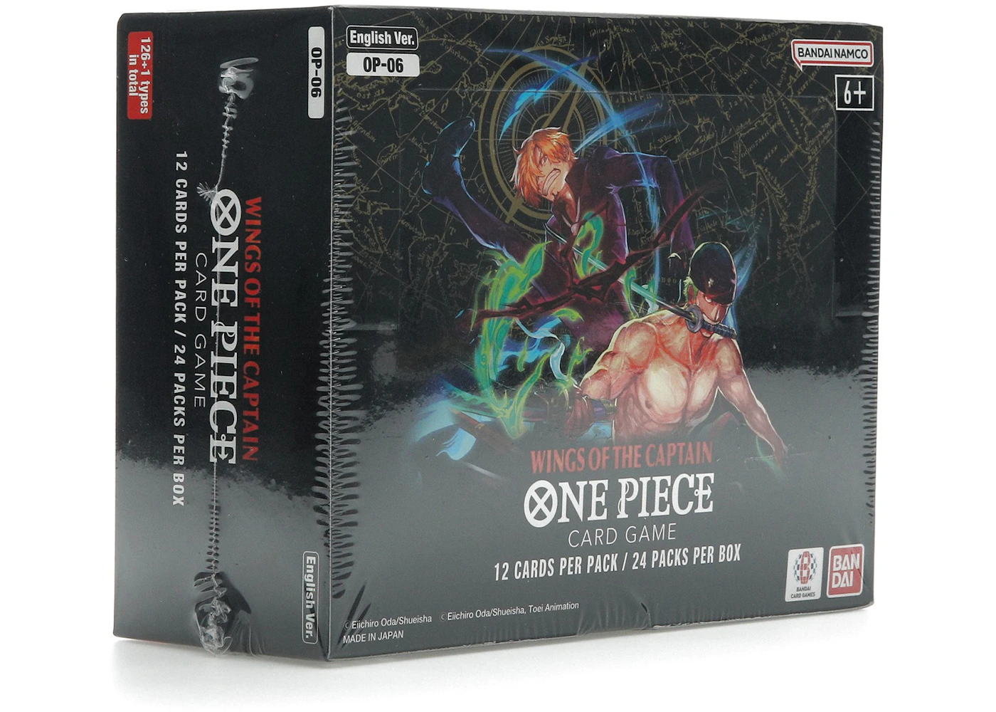 2024 Bandai One Piece Card Game Wings of the Captain Booster Box (OP-06) (English) - 2024 - US 2024 Bandai One Piece Card Game Wings of the Captain Booster Box (OP-06) (English) - 2024 - US