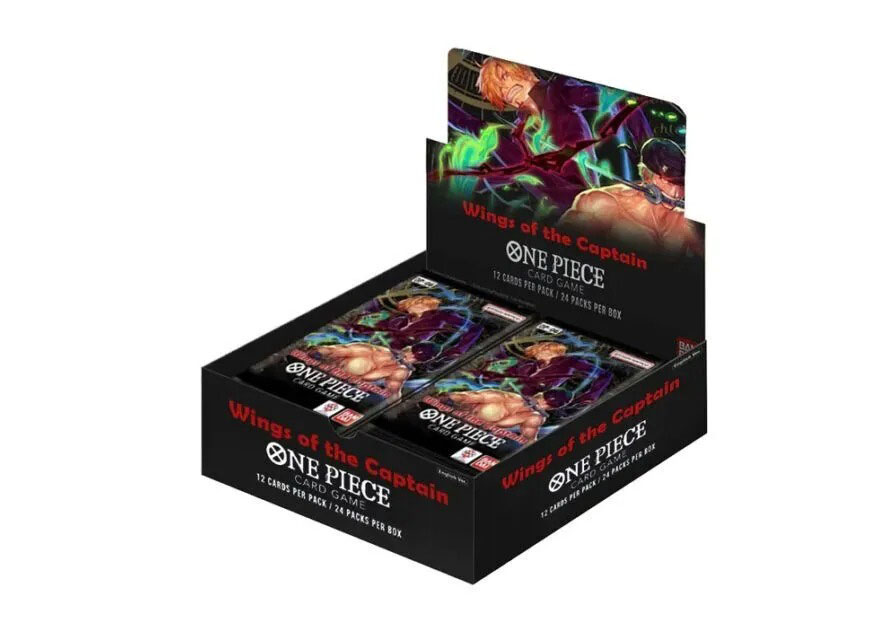 2024 Bandai One Piece Card Game Wings of the Captain Booster Box (OP-06)  (English) - 2024 - JP