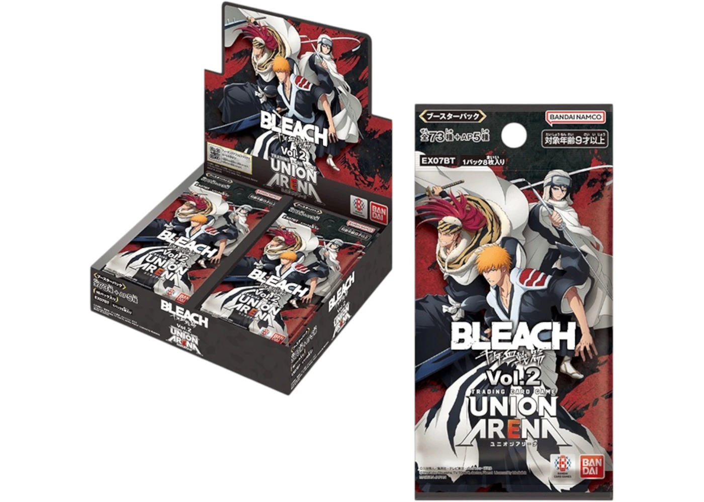 2024 Bandai Union Arena Bleach Thousand-Year Blood War Vol.2 Booster Pack Sealed Box (Japanese) - 2024 - US 2024 Bandai Union Arena Bleach Thousand-Year Blood War Vol.2 Booster Pack Sealed Box (Japanese) - 2024 - US