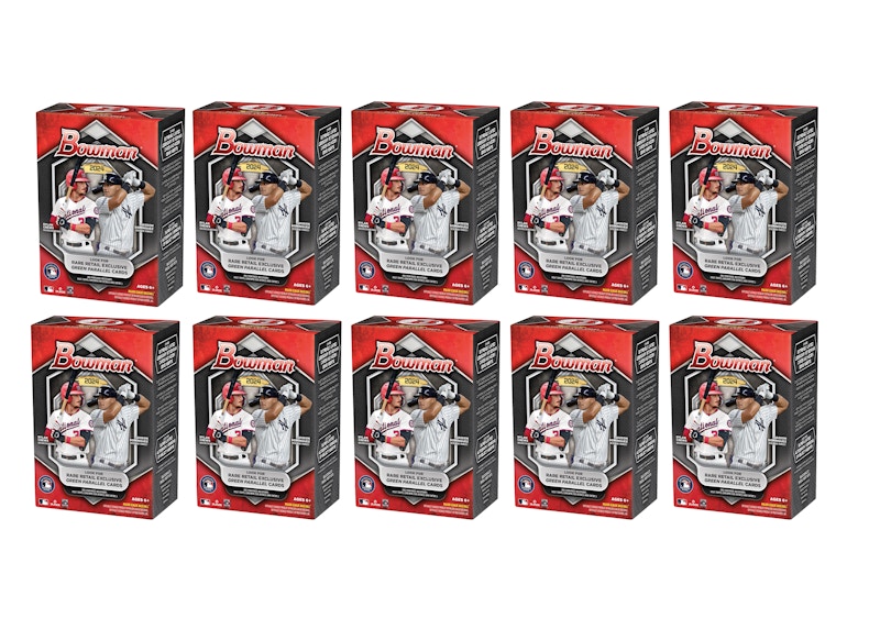 2024 Bowman Baseball Factory Sealed Blaster Box 10x Lot 2024 US