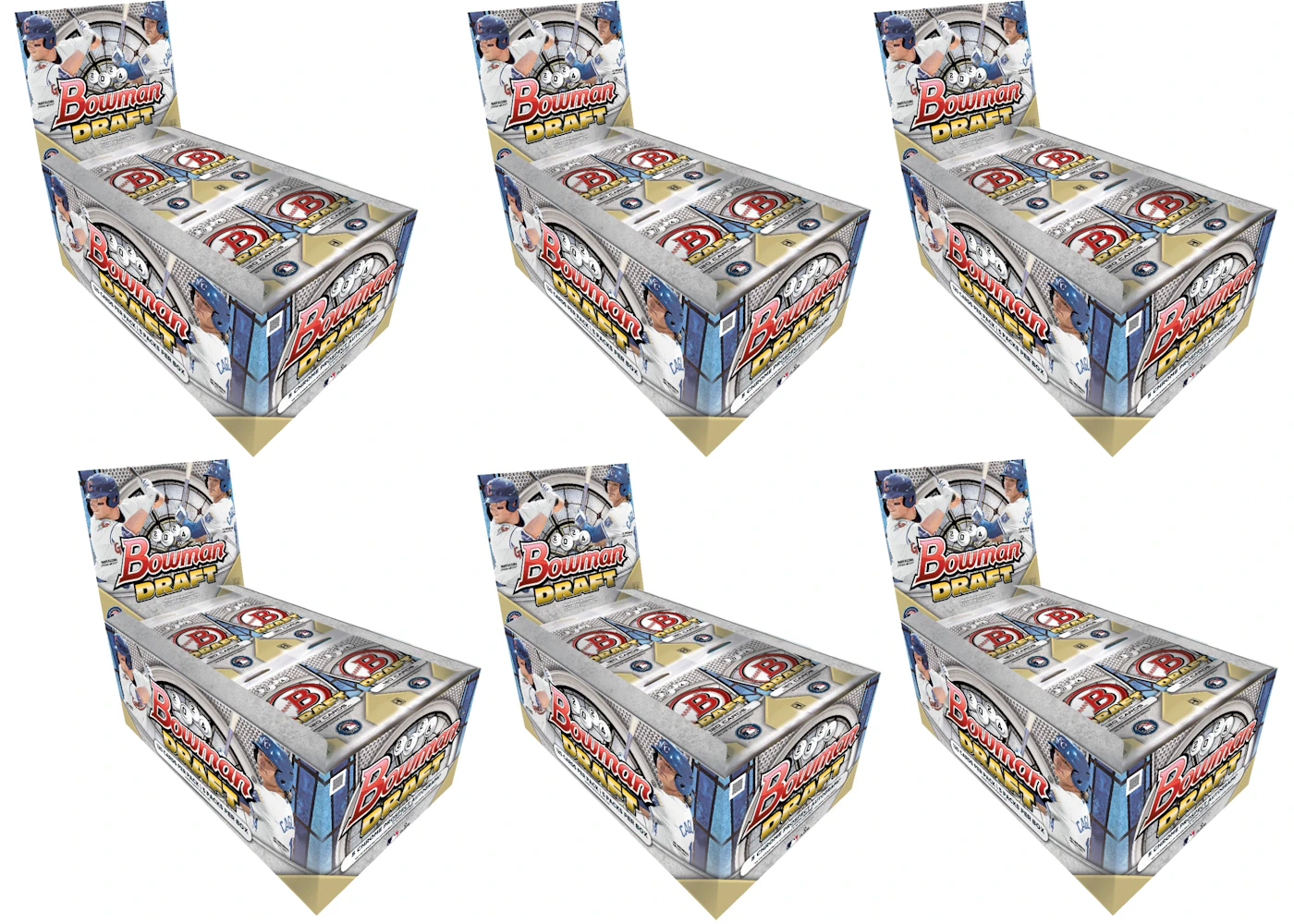 2024 Bowman Draft Baseball Jumbo Box 6x Lot - 2024 - US 2024 Bowman Draft Baseball Jumbo Box 6x Lot - 2024 - US