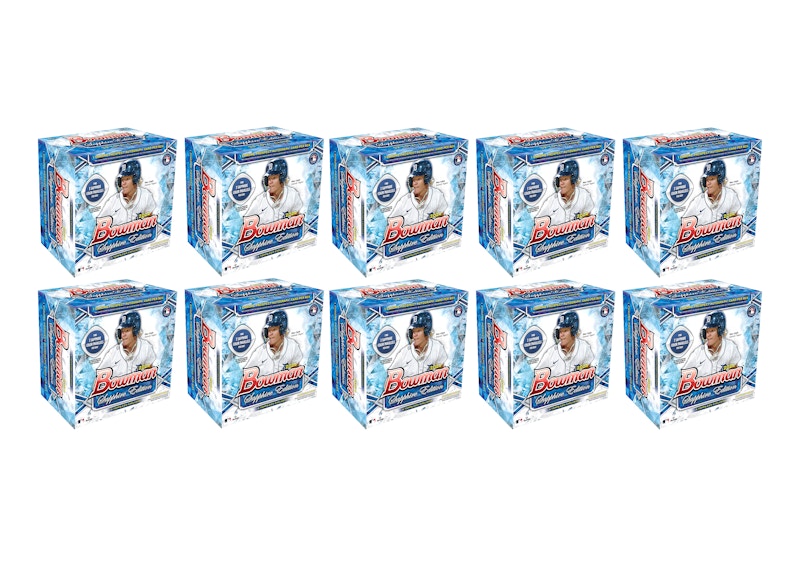 2024 Bowman Sapphire Edition Baseball Hobby Box Sealed Case (10x Lot) 2024 US