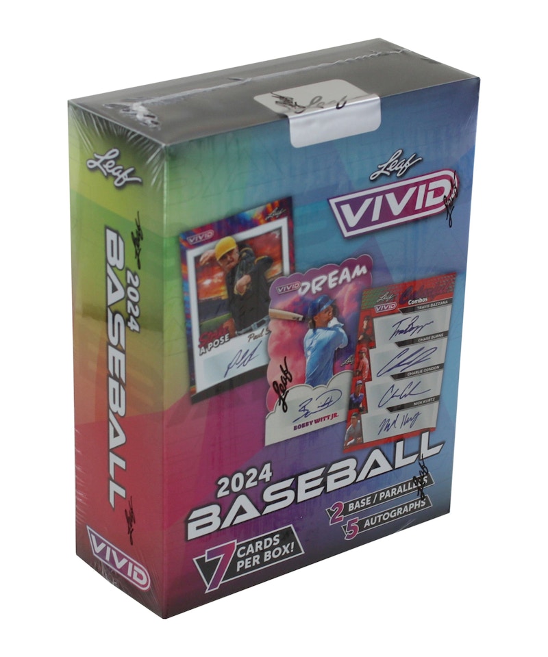2024 Leaf Vivid Baseball Hobby Box
