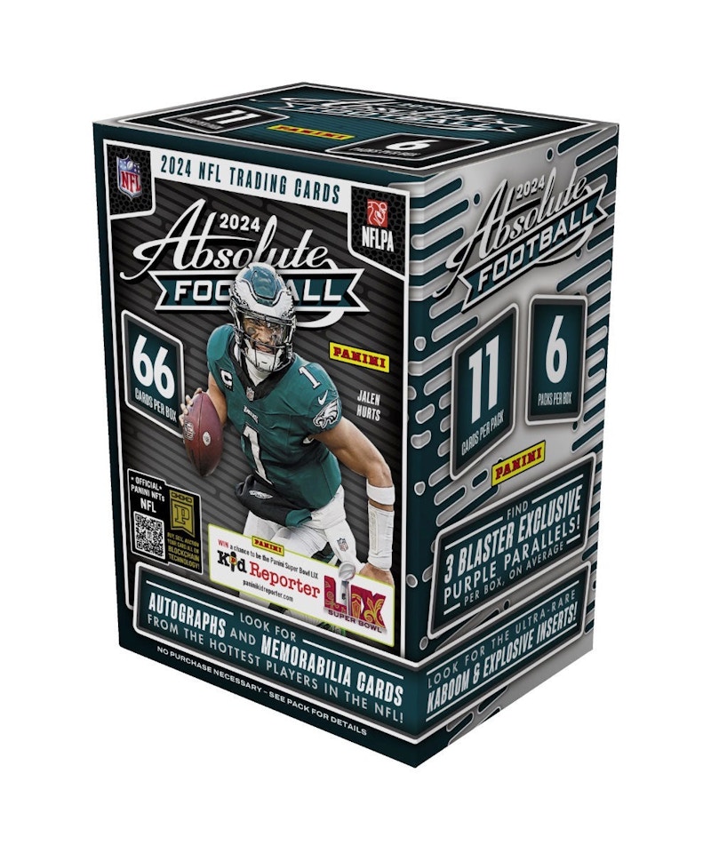 2024 Panini Absolute Football Hobby Blaster Box