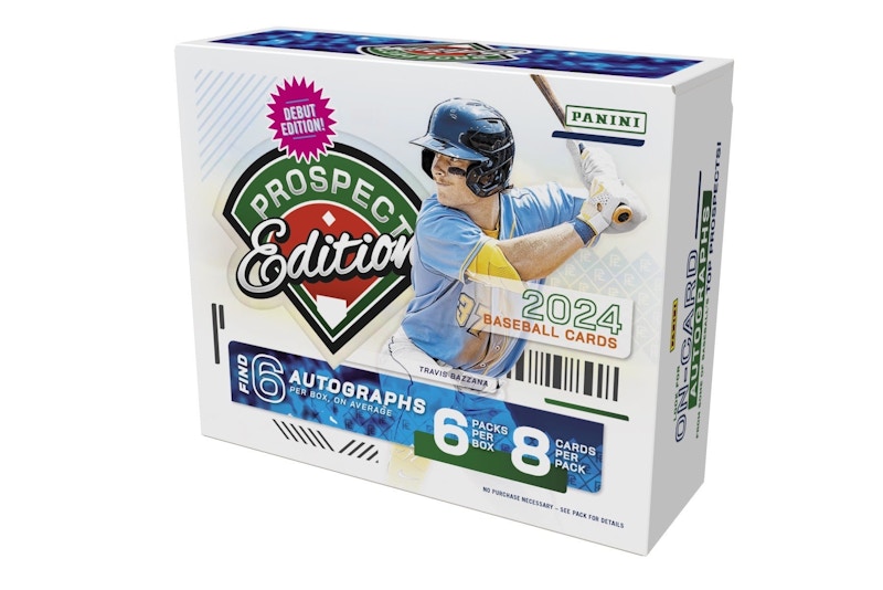2024 Panini Baseball Prospect Debut Edition Hobby Box