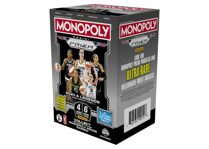 2024 Panini Monopoly Prizm WNBA Blaster Box