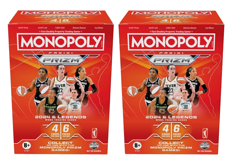 wnba booster box Monopoly WNBA Booster Box – Elite Cards UK