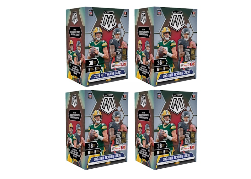 2024 Panini Mosaic Football Blaster Box 4x Lot 2024 GB