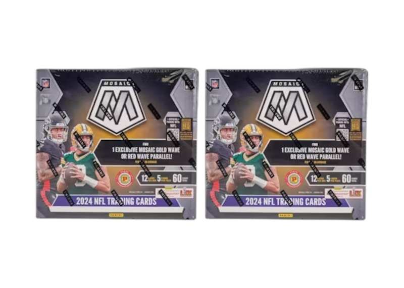 2024 Panini Mosaic Football International Hobby Box 2x Lot - 2024 - JP