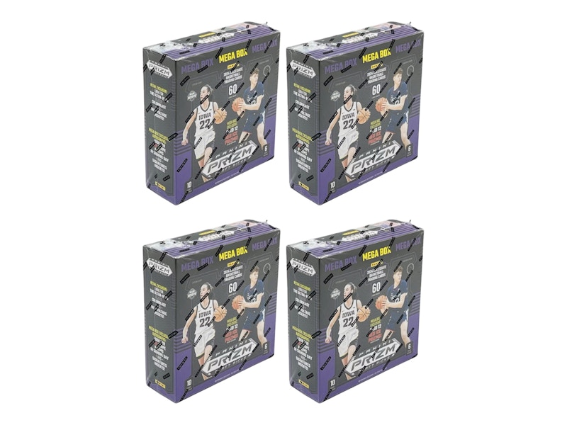 2024 Panini Prizm Collegiate Draft Picks Basketball Mega Box (Red