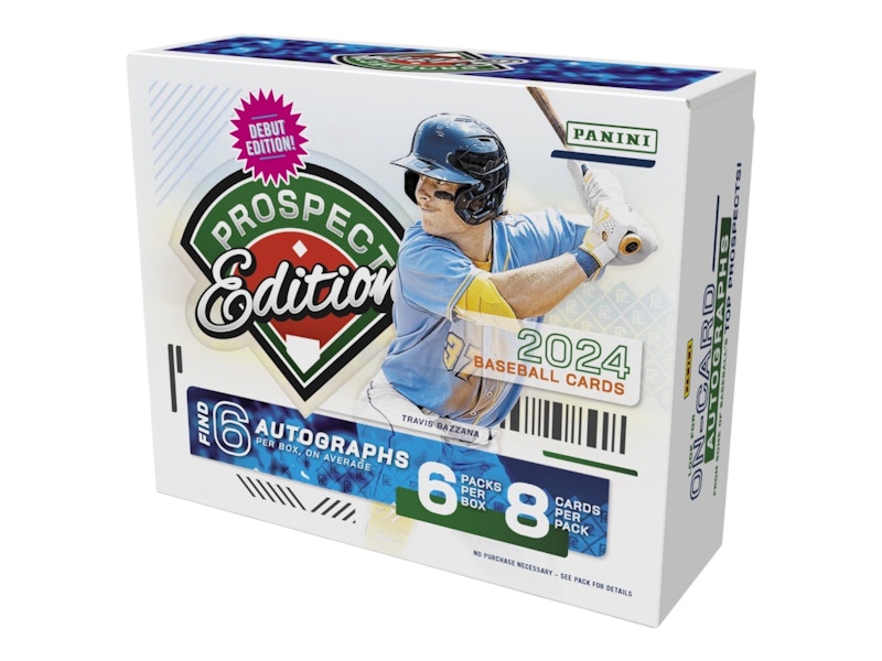 Scatola da baseball per hobby Panini Prospect Edition 2024