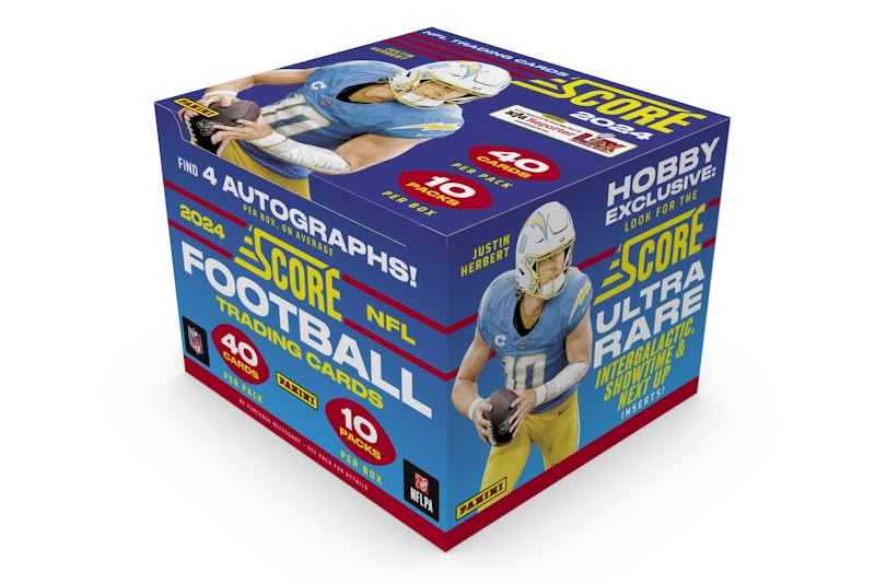 Caja de pasatiempos de fútbol Panini Score 2024