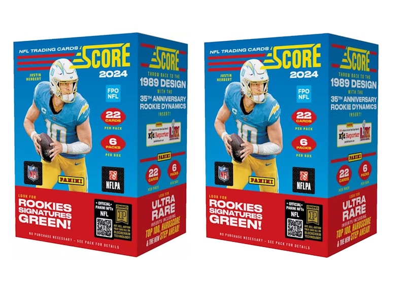 2024 Panini Score Football Value Box (2x Lot) 2024 US